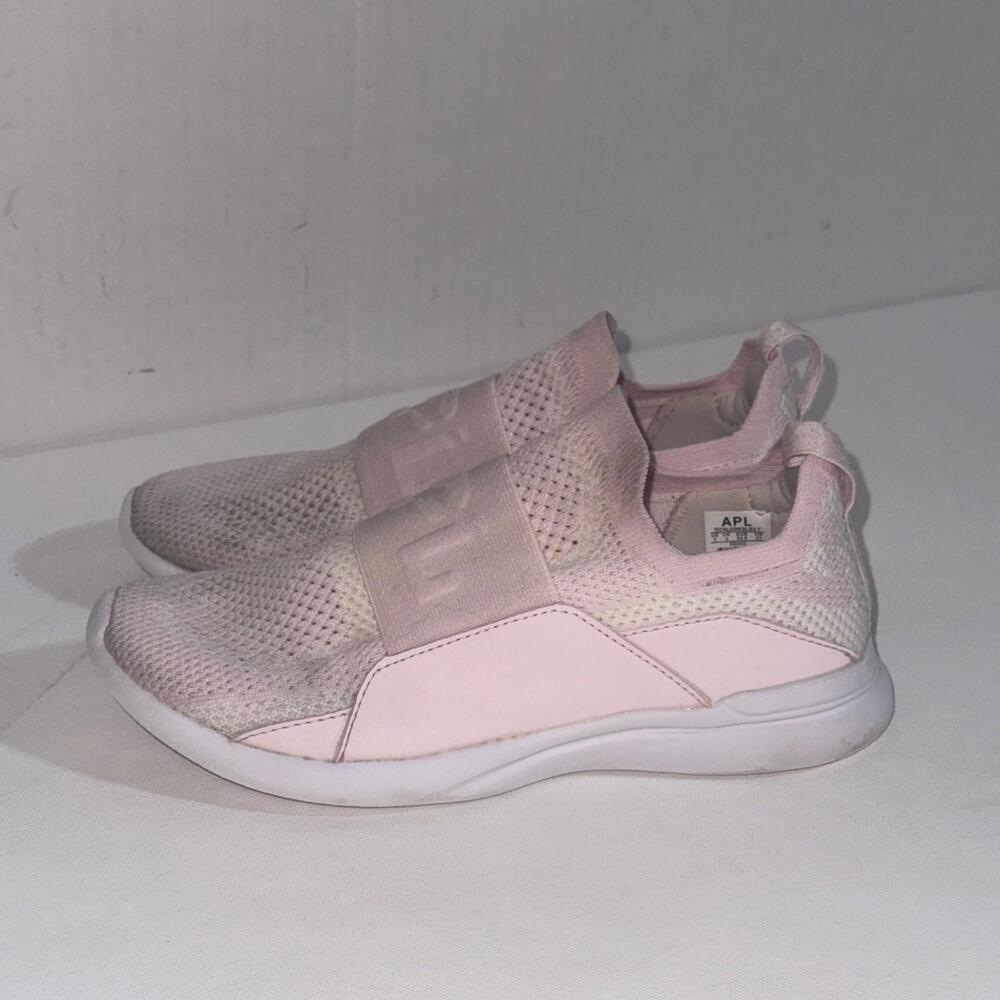 Athletic Propulsion Labs APL Techloom Bliss Size 3 Kids Pink Athletic Sneaker - Picture 10 of 15